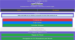 Desktop Screenshot of chatnautas.com